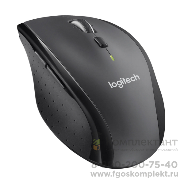 Мышь беспроводная Logitech M705 [910-006034] лазерная, 1000 dpi, черная RTL